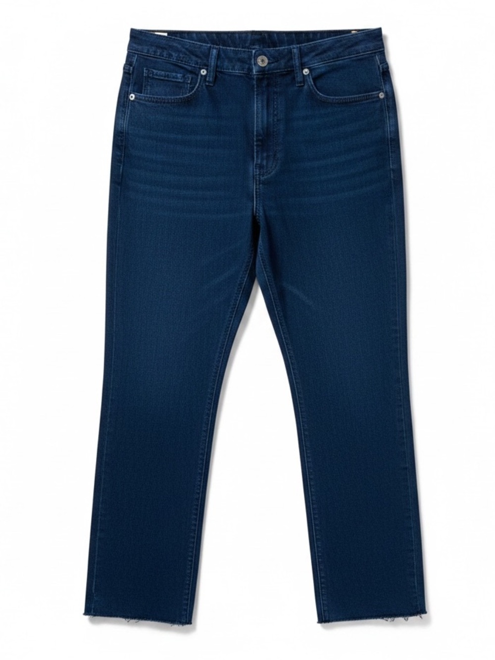 NWT UNPUBLISHED Willa Jeans High Waist Mom Fit Straight Leg Blue Size 29